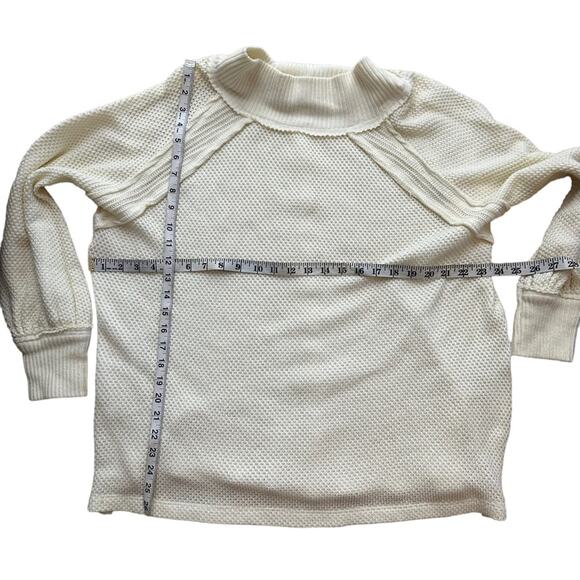 We The Free She's A Keeper Oversized Knit Cowl Neck Sweater Size XS - Picture 4 of 12